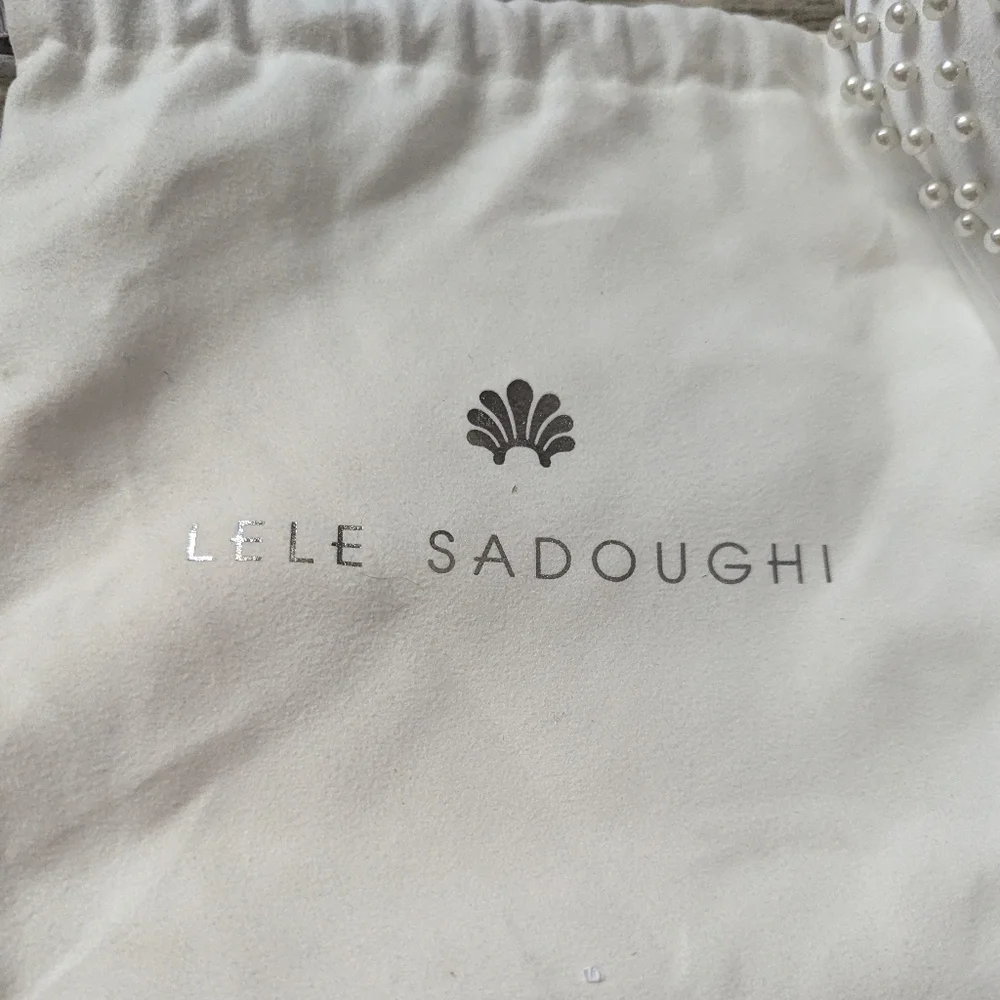 NWT Lele Sadoughi Ivory Veil Headband